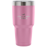 Funny Pilot Vacuum Tumbler - Pilot Gift Idea - Aviator Present - I Spend All My Money Getting High