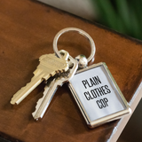 Cop Keychain - Plain Clothes Cop