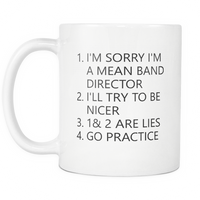 mean band director mug