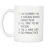 mean band director mug