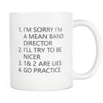 mean band director mug