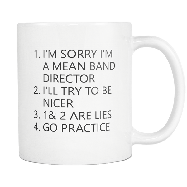 mean band director mug