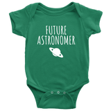 Cute Baby One-Piece - Astronomy Baby Shirt - Future Astronomer - Baby Shower or First Birthday - Many Sizes And Colors Available