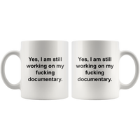 custom order - documentary - 11oz mug