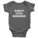 Viking Baby One-Piece - Cute Baby Shirt - Daddy's Little Berserker - Baby Shower Gift - Many Colors And Sizes Available