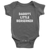 Viking Baby One-Piece - Cute Baby Shirt - Daddy's Little Berserker - Baby Shower Gift - Many Colors And Sizes Available