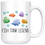 custom order - fish tank legend - 15oz mug