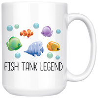 custom order - fish tank legend - 15oz mug