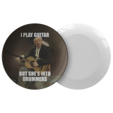 Funny Art Plate - Guitarist Gift Idea - Art History Nerd - Art Teacher Gift - Guitar Player Plate - Edouard Manet Parody - I Play Guitar