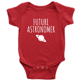Cute Baby One-Piece - Astronomy Baby Shirt - Future Astronomer - Baby Shower or First Birthday - Many Sizes And Colors Available