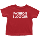 Blogging Toddler Shirt - Blogger Toddler Tee - Fashion Blogger - Birthday Gift For Future Fashion Blogger - Many Sizes And Colors - Cotton