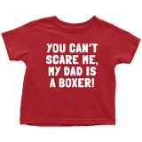Cute Boxing Toddler Shirt - Boxing Toddler Tee - Boxer Gift - Birthday Gift For Kid - My Dad Is A Boxer - Many Sizes And Colors - Cotton